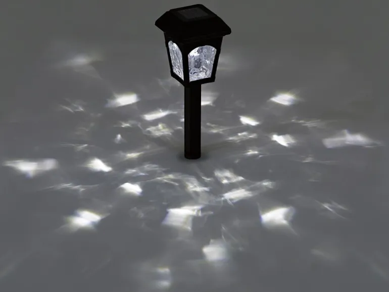 LED-Solarspieß Vintage Schwarz