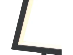 LED-Tanne 43 cm x 23 cm x 7 cm Schwarz