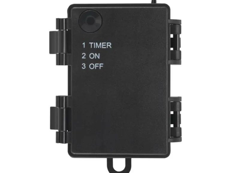 LED-Tanne 43 cm x 23 cm x 7 cm Schwarz