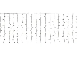 LED-Vorhang 240 LEDs Multicolor Grünes Kabel 4,9 m