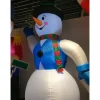 LED-Weihnachtsfigur Schneemann Aufblasbar