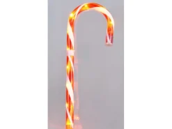 LED-Weihnachtsstab 75 cm Rot-Weiß