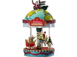Lemax Weihnachtsdekoration Yuletide Carousel Ø 16 cm x 28 cm