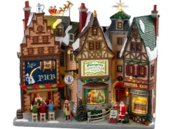 Lemax Weihnachtsdekoration Wintergarten Einkaufsstraße