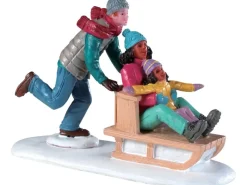 Lemax Weihnachtsdekoration Familientag im Schnee