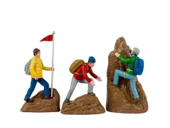 Lemax Weihnachtsdekoration Felskletterer 3er-Set