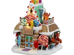 Lemax Weihnachtsdekoration The Lollipop Shop 19 cm x 17,3 cm x 16,8 cm