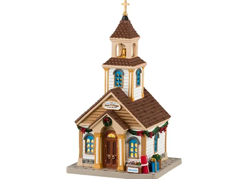 Lemax Weihnachtsdekoration Die Neue Dorfkirche