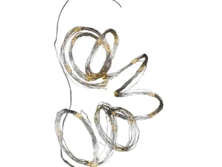 Lex 400er LED Schweif Lichterkette Außen & Innen Batterie Lichterkette Timer Deko