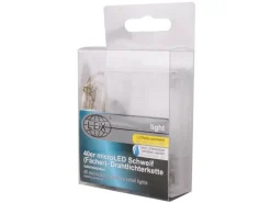 Lex 40er Micro LED Schweif Drahtlichterkette Batterie Lichterkette Deko Warmweiß
