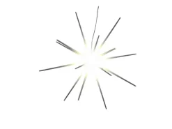 Lex Leuchtstern Lichterstern Lichterkette Weiß Batterie 14 LEDs 8 Leuchtfunktionen