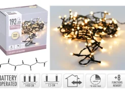 Lichterkette 192 LEDs 14,5 m