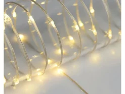 Lichterkette 40 LEDs Warmweiß