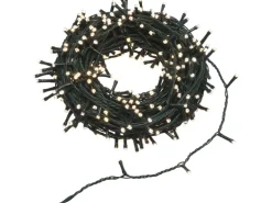 Lichterkette Zweifarbig Kalt/Warmweiß 400 LEDs