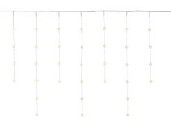 Lichtervorhang Sterne Warmweiß 40 LEDs