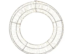 Lichtfigur Kranz Ø 40 cm Warmweiß 480 LEDs