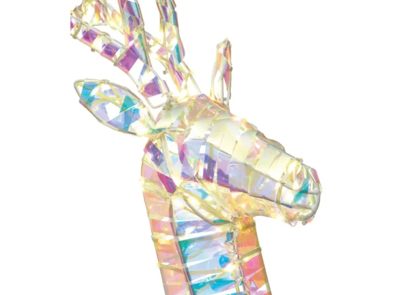 Lichtfigur Rentier 62 cm x 17 cm x 120 cm Warmweiß 150 LEDs