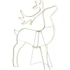 Lichtfigur Rentier 53 cm x 83 cm Warmweiß 441 LEDs