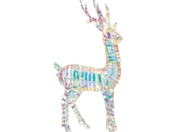Lichtfigur Rentier 43 cm x 13 cm x 83 cm Warmweiß 120 LEDs