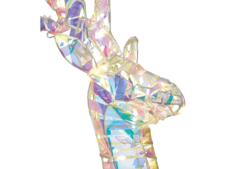 Lichtfigur Rentier 43 cm x 13 cm x 83 cm Warmweiß 120 LEDs