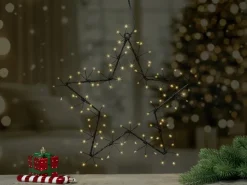 Lichtfigur Stern 30 cm x 30 cm Warmweiß 100 LEDs
