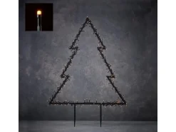 Luca Lighting Garden d'Light Gartenstecker Baum 225 LED L72 x H100 cm