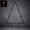 Luca Lighting Garden d'Light Gartenstecker Baum 300 LED L89 x H125 cm