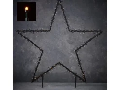 Luca Lighting Garden d'Light Gartenstecker Stern 350 LED L121 x H135 cm