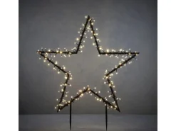 Luca Lighting Gartenstecker Stern 225 LED Classic Weiß