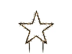 Luca Lighting Gartenstecker Stern 150 LED Classic Weiß