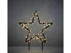 Luca Lighting Gartenstecker Stern 150 LED Classic Weiß