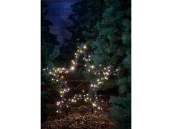 Luca Lighting Gartenstecker Stern 150 LED Classic Weiß