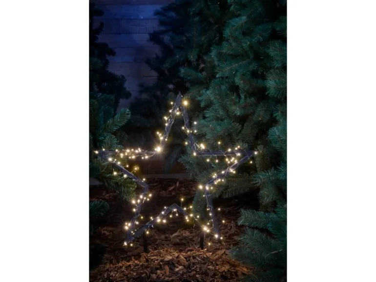 Luca Lighting Gartenstecker Stern 150 LED Classic Weiß