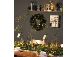 Luca Lighting Lichterkette Warm Weiß 550 LED 8 Funktionen 1.100 cm