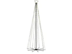 Luca Lighting Outdoor-Baum 230 LED Warm Weiß 240 cm Schwarz