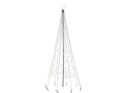 Lumineo LED-Baum Easy Set Up 836 LEDs Warmweiß Ø 160 cm x 500 cm