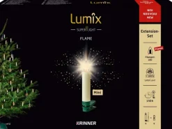 Lumix Christbaumkerzen Superlight Flame 6er-Erweiterungs-Set Warmweiß