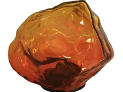 Luxform Dekoleuchte Solar aus Glas Felsoptik 1 Stück