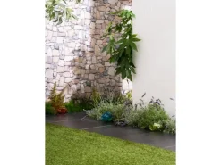 Luxform Dekoleuchte Solar aus Glas Felsoptik 1 Stück