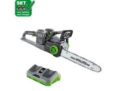 LUX-TOOLS Akku-Kettensägen-Set 1 PowerSystem A-KS-2x20/4/30 2 x 20V Akku