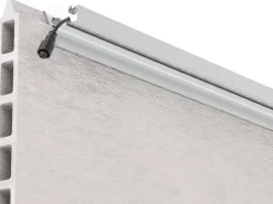 LyghtUp LED-Zaunbeleuchtung Set 3 x LED-Leiste 173,3 cm Netzteil Silber