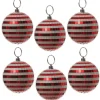 Marelida Christbaumschmuck Discokugel Spiegelkugel Weihnachtskugel Baumkugel 8cm 6er Set