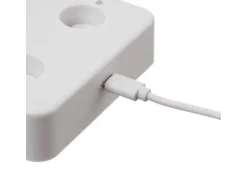 Marelida LED Stabkerzen LISA Tafelkerzen Dinnerkerzen Wiederaufladbar Creme 4er Set