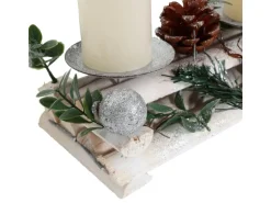 MCW Adventsgesteck M12 mit Kerzen