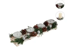 MCW Adventsgesteck M12 ohne Kerzen