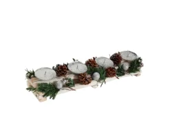 MCW Adventsgesteck M12 ohne Kerzen