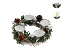 MCW Adventskranz M12 ohne Kerzen