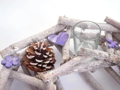 MCW Adventskranz Rund mit Teelichthaltern