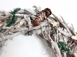 MCW Adventskranz XXL Rund ohne Kerzen Und Halterungen