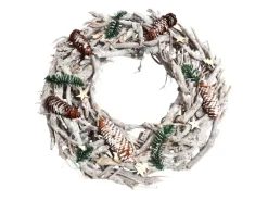 MCW Adventskranz XXL Rund ohne Kerzen Und Halterungen